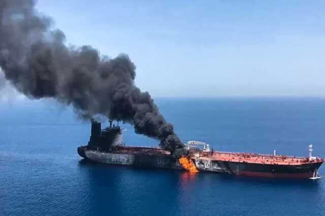 Hit vessel near Oman
