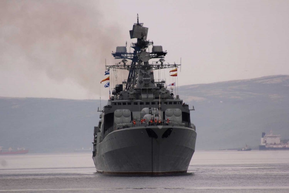 Російський есмінець зробив попереджувальний постріл по норвезьким рибалкам
