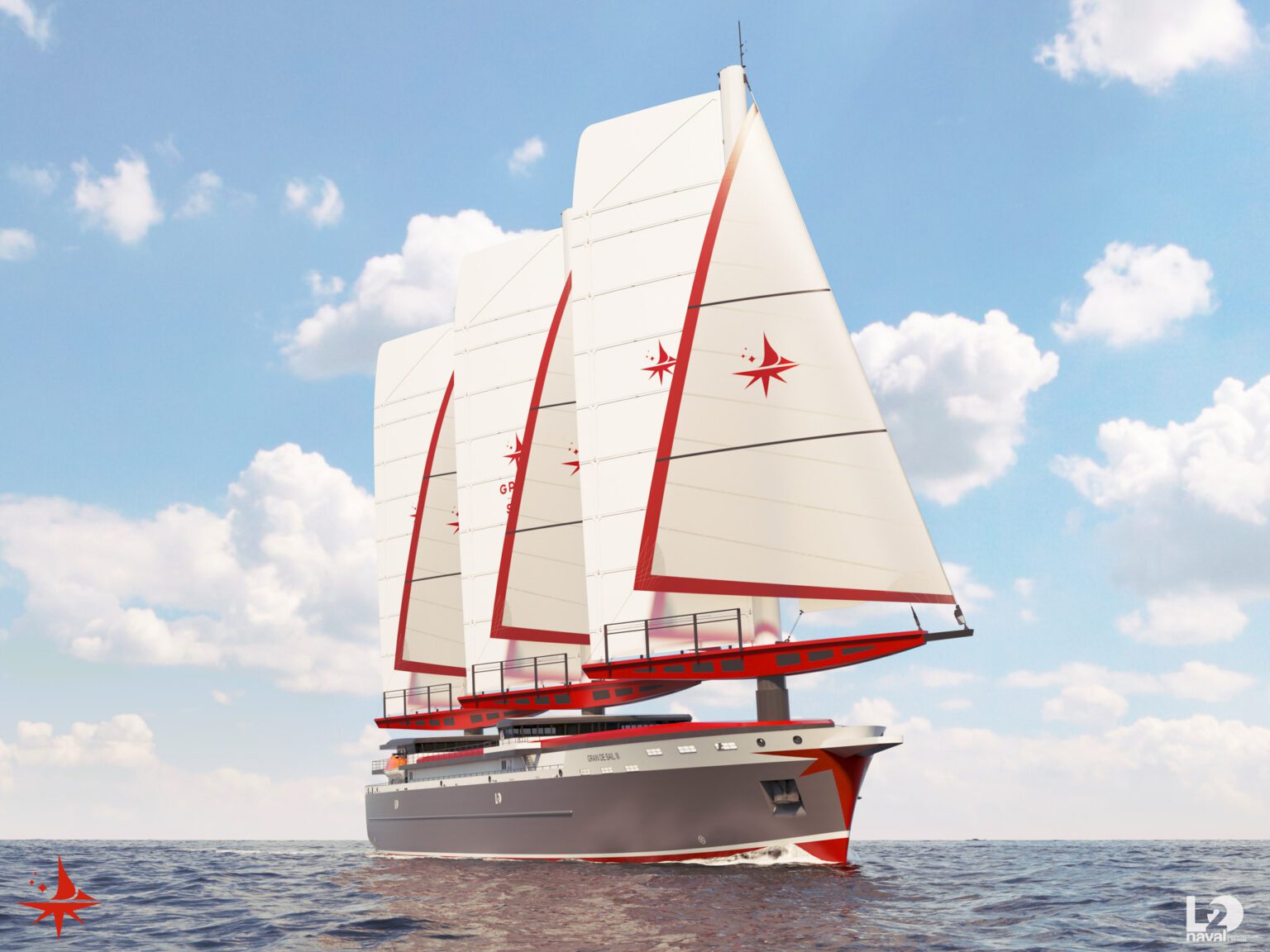 Вітрильний контейнеровоз Grain de Sail