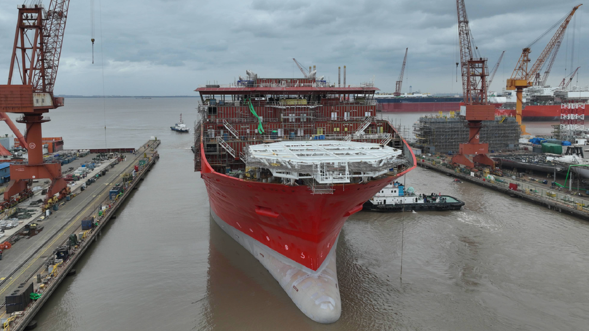 World’s largest cable layer launched in China