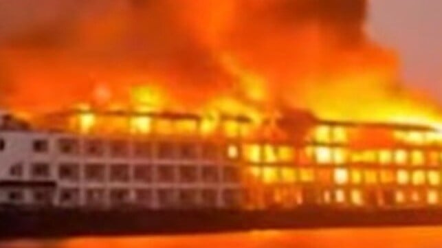 Fire on Nile cruise ship forces full evacuation