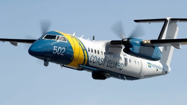 Swedish Coast Guard caught a crewmember dumping trash in the Baltic.