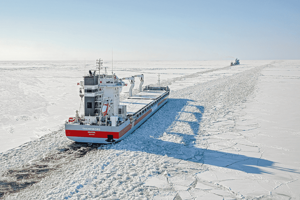 Arctic ship
