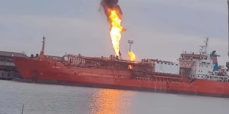 Orinda tanker hit by Russian drone