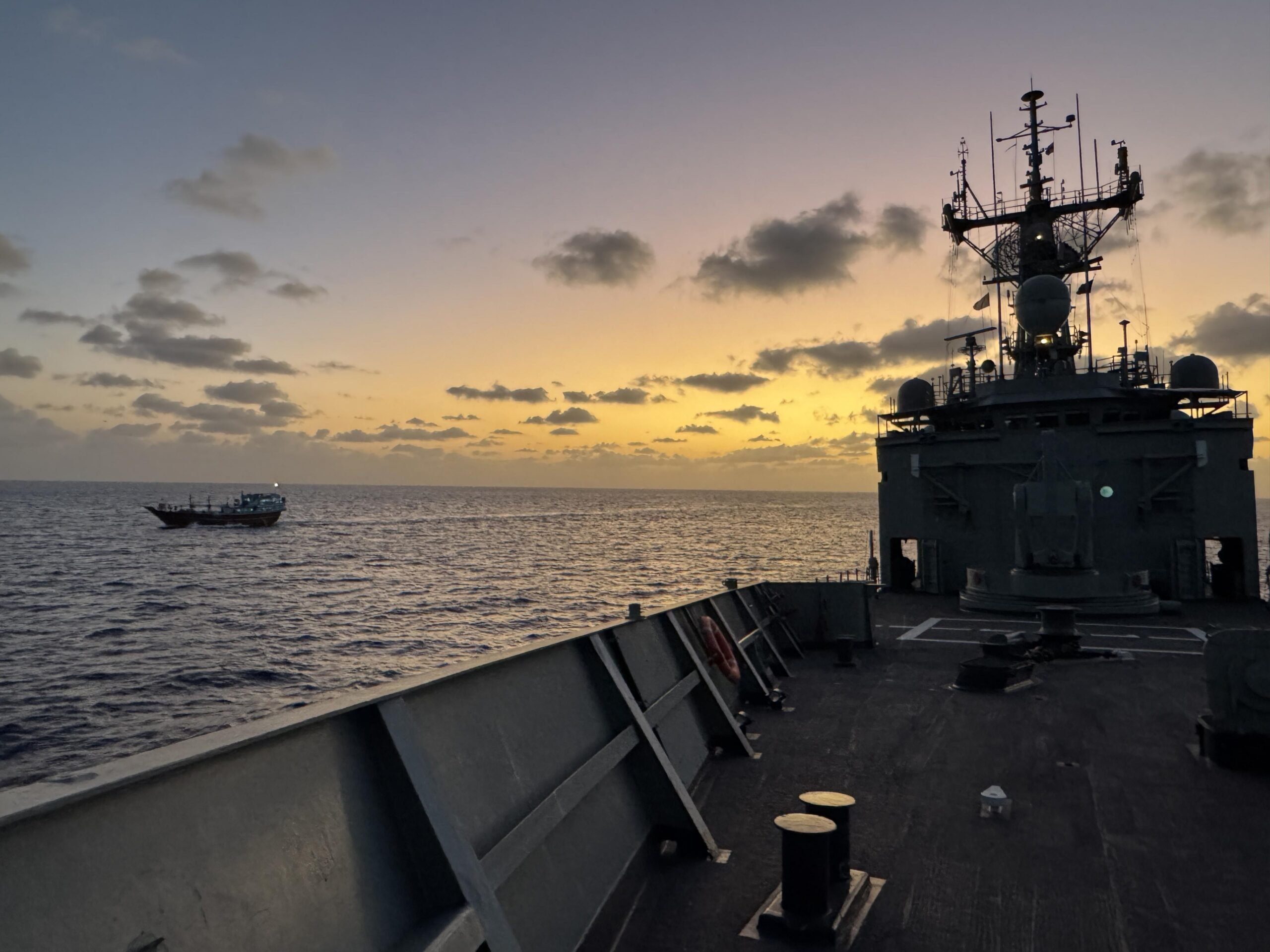 Navy seizes Iranian dhow used in piracy attack