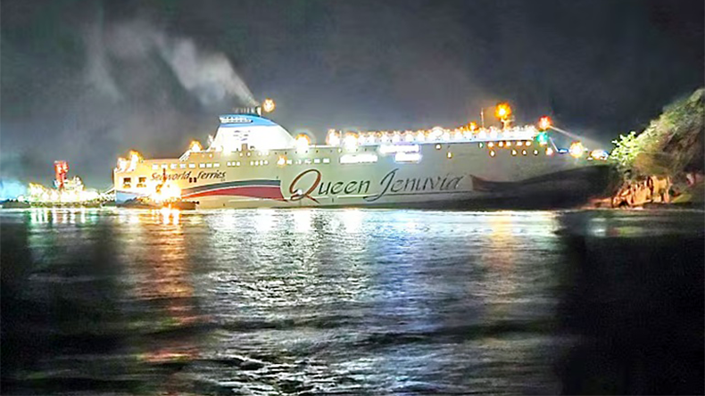 Queen Jenuvia II grounding