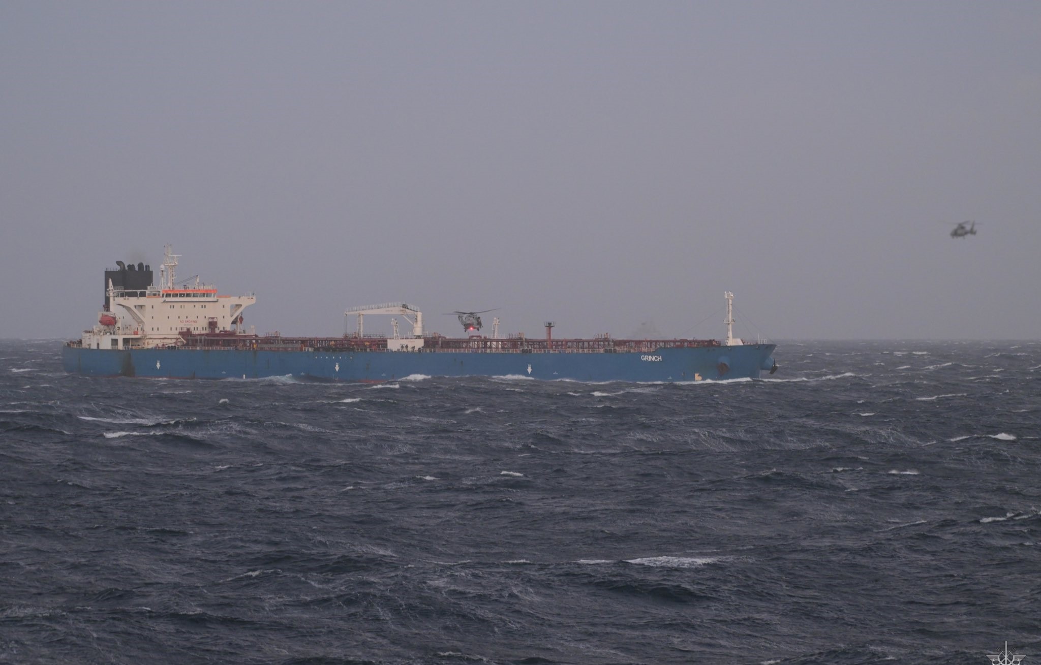 Oil tanker Grinch was seized in Mediterranean