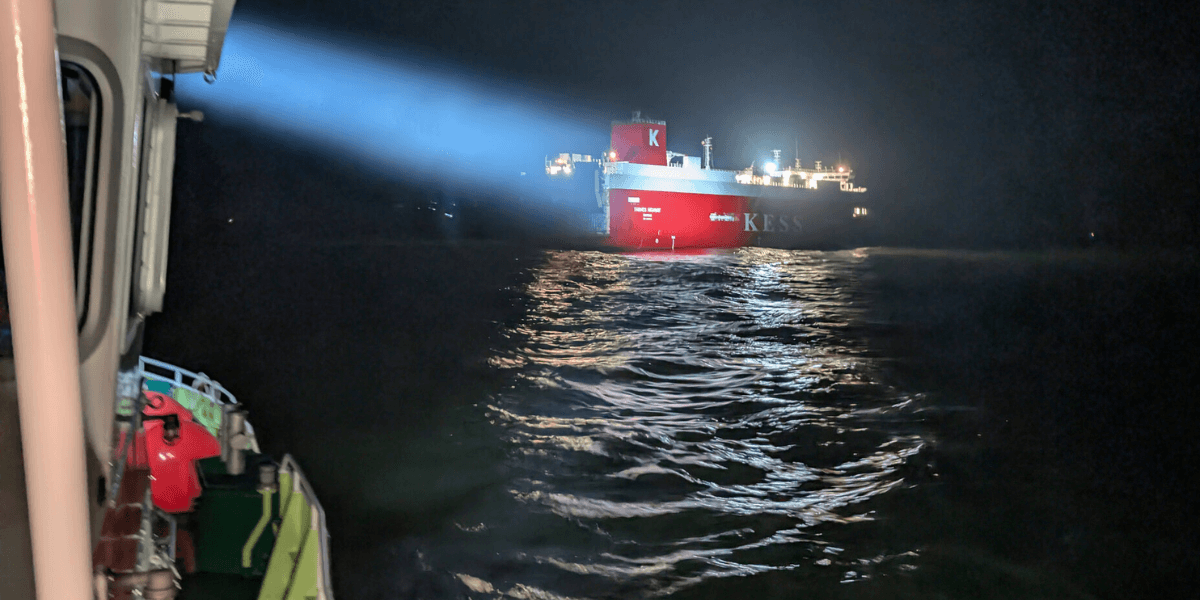 Car carrier Thames Highway suffers engine room fire off Germany
