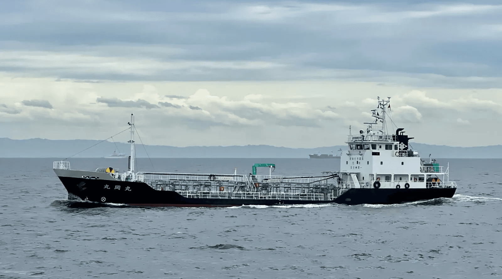 Chemical tanker Maruoka Maru ing vessel off Kobe