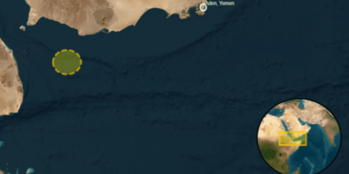 Merchant vessel approached by armed skiffs off Aden