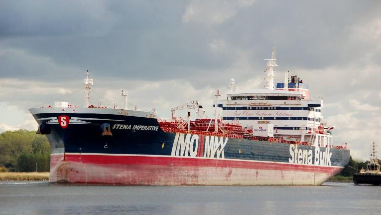 U.S.-Flagged Stena Imperative Hit in Bahrain