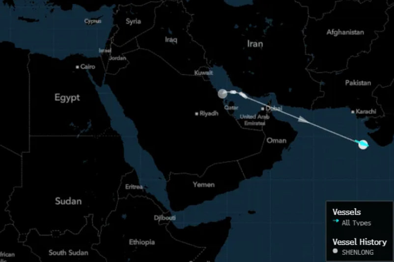 Tanker with Saudi oil breaks through Hormuz blockade