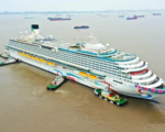 China Floats Second Homegrown Cruise Ship Adora Flora City