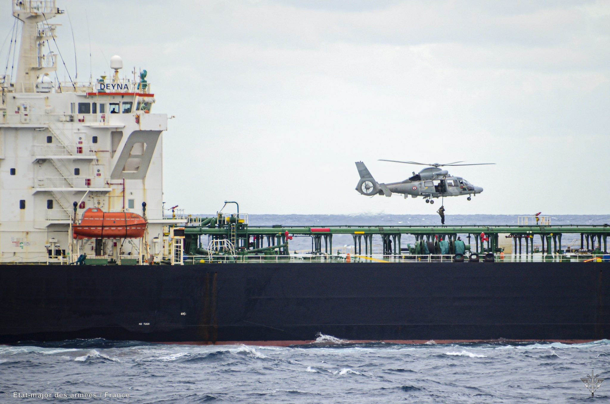France boards shadow fleet tanker