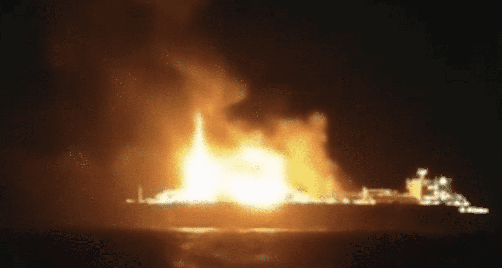 Sanctioned Russian LNG Carrier Arctic Metagaz Catches Fire Off Malta; Crew Rescued