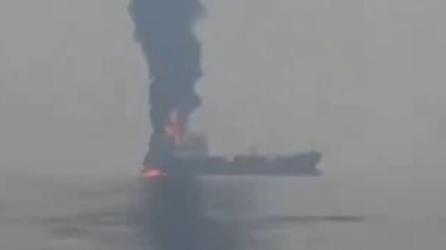 Two Tankers Struck Off Oman Amid Iranian Retaliatory Attacks