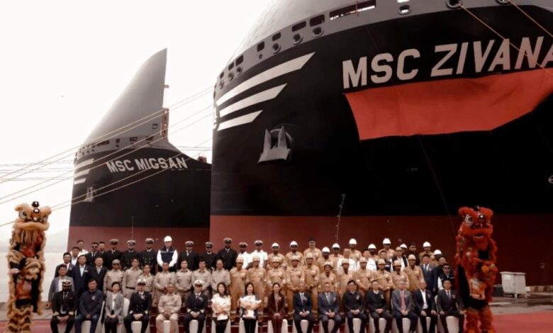 MSC reaches 1000 ships milestone