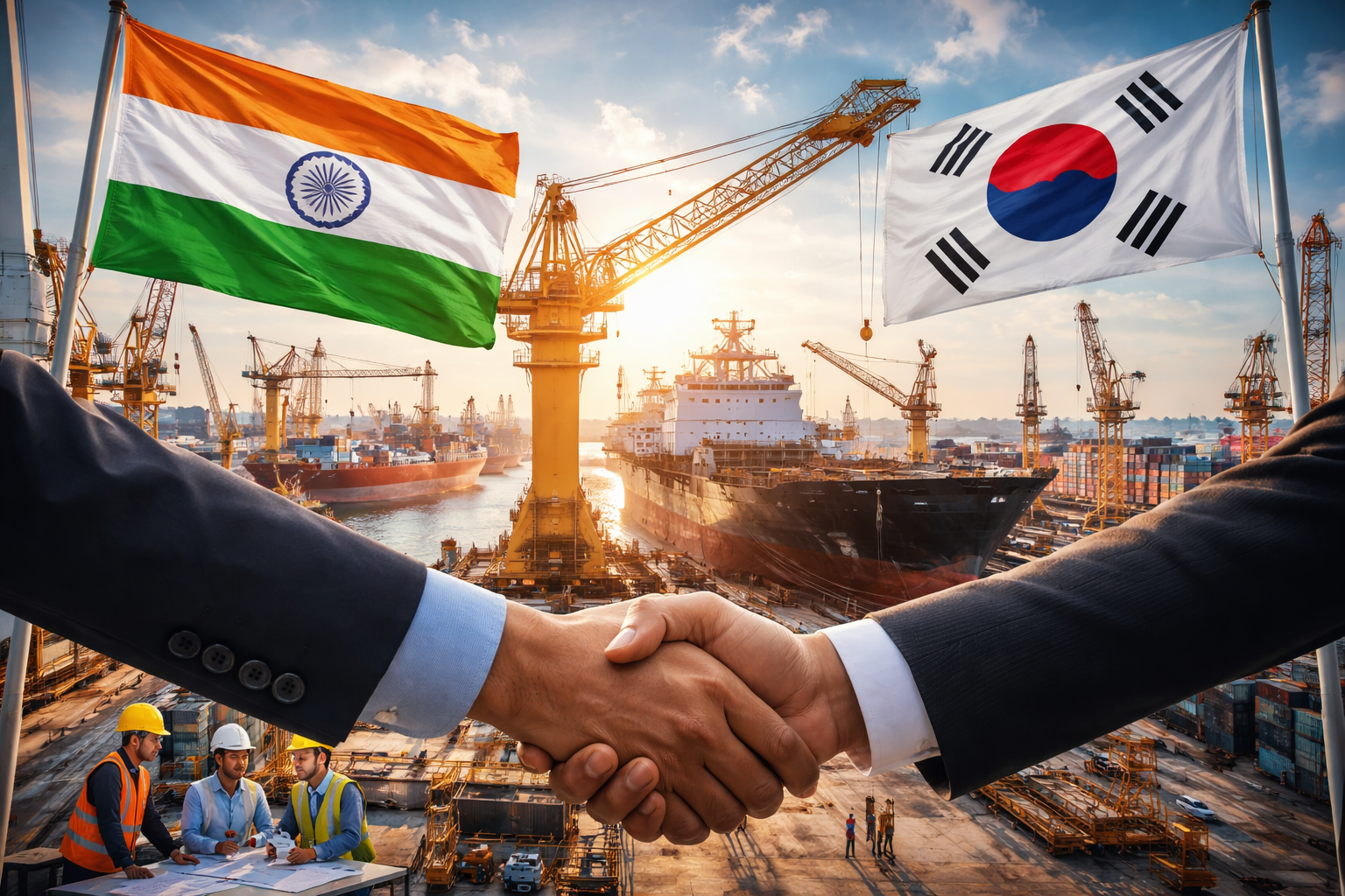 India South Korea shipbuilding partnership expands