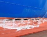 Car Carrier CMA CGM Monza Damages Hull in Allision With Bridge Pier in Bremerhaven