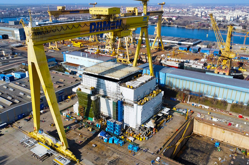 Rheinmetall and MSC negotiate takeover of Mangalia shipyard