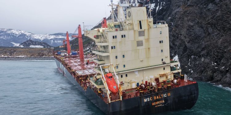 MSC Baltic III to be dismantled ashore