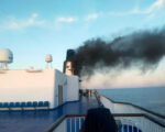 Engine Room Fire Disables Ferry GNV Azzurra