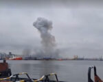 Marine drone explodes in Romania’s Port of Constanta