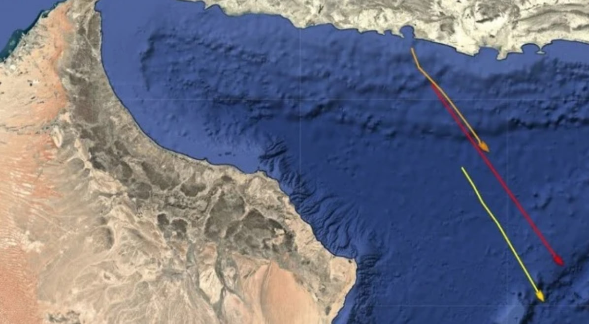 Iranian tankers sail beyond U.S. blockade line