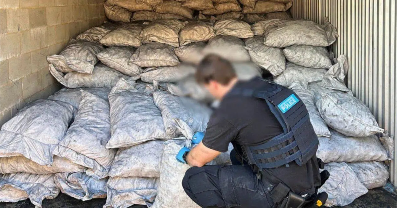Australia seizes meth shipment hidden in charcoal cargo