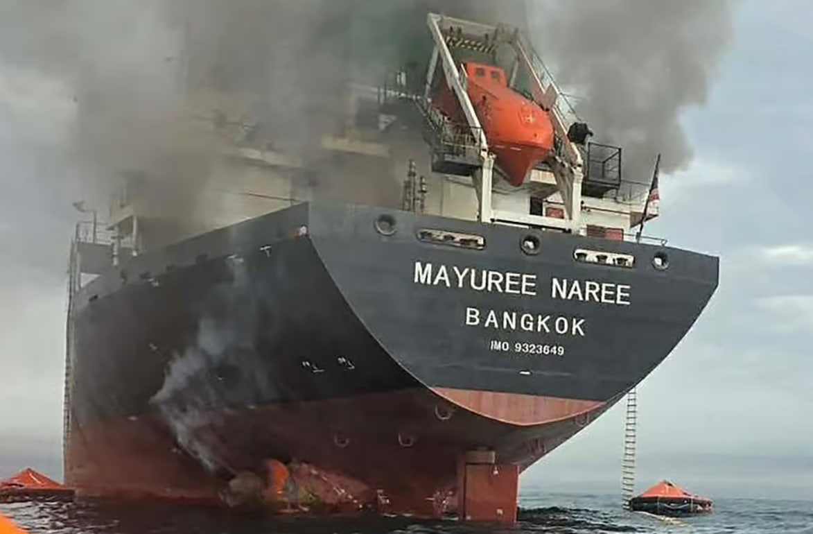 Thai seafarers sue shipowner after Hormuz attack