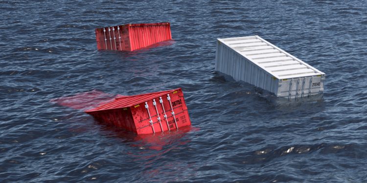 MV MSS Graphene loses containers off Sri Lanka