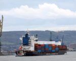 China’s first scheduled Arctic container service has reached Europe, with MV Dubai Tower arriving at UK