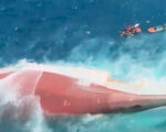 Indonesia ferry overturns: at least six dead, 129 missing