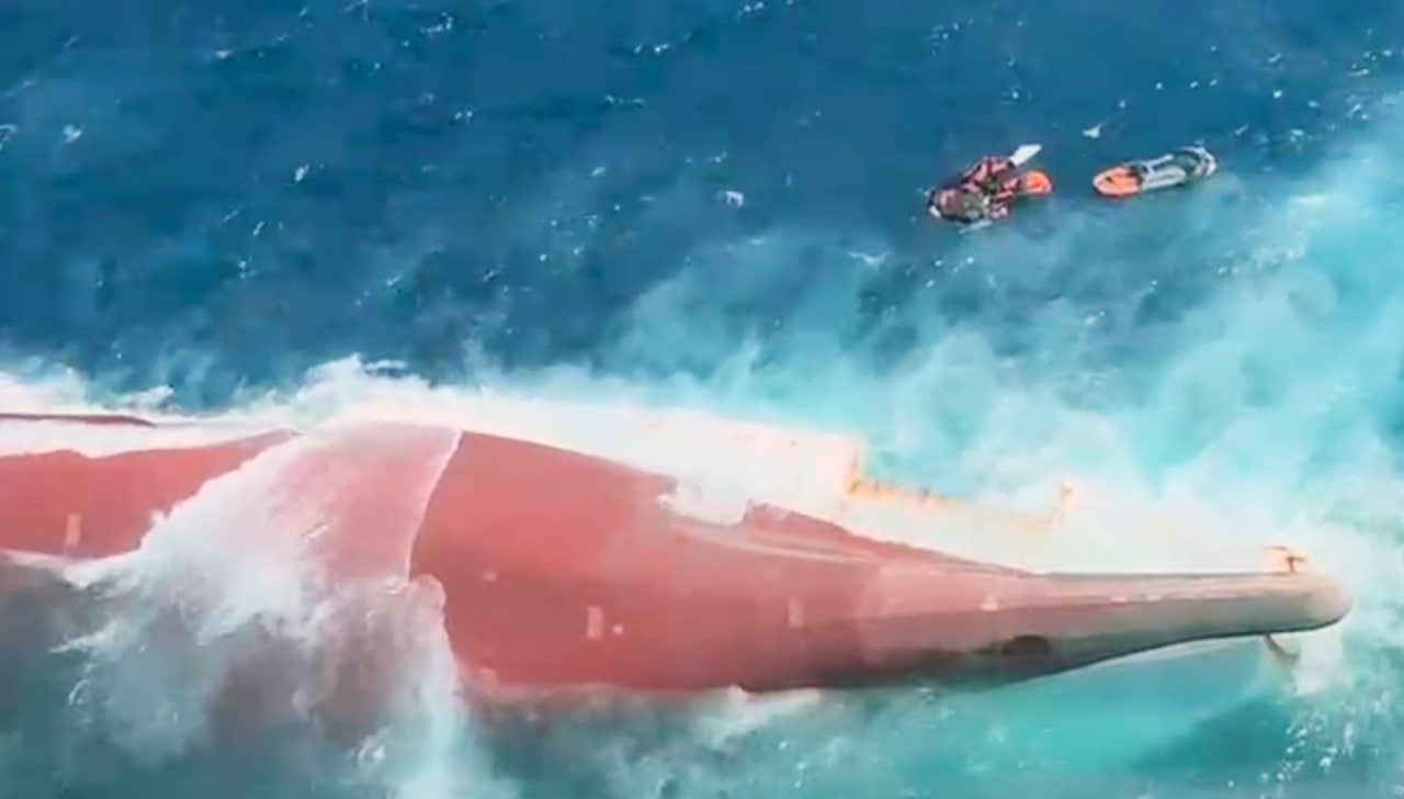 Indonesia ferry overturns: at least six dead, 129 missing